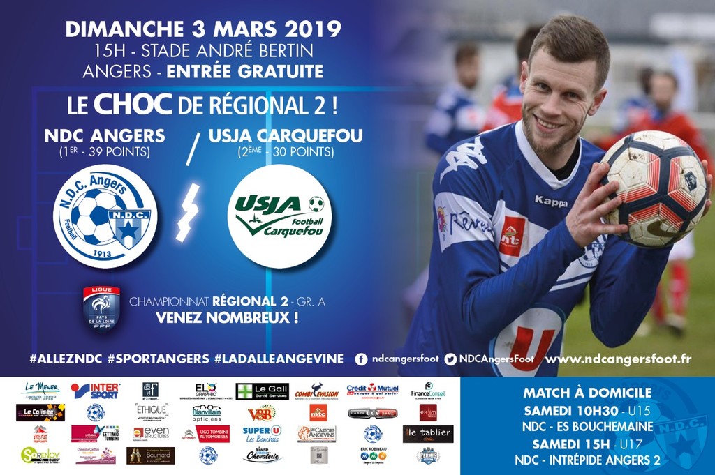 123 Mars le choc de Régional 2 à Bertin NDC ANGERS