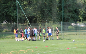 Le groupe 1 en stage à Saint-Sébastien sur Loire