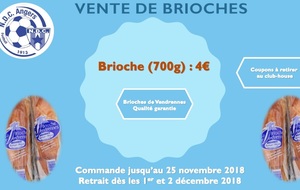 URGENT - L'opération  vente de brioches  a besoin de vous