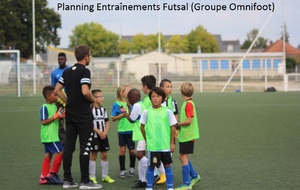Planning Futsal équipes &quot;omnifoot&quot;