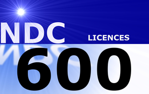 Licences : nous sommes plus de 600 !