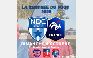 Evènement exceptionnel : la FFF pose ses valises à NDC dimanche 4 octobre !