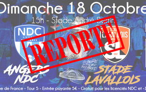 Décision FFF : report Coupe de France NDC Angers - Laval