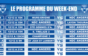 Programme du week-end : De la coupe à Bertin !