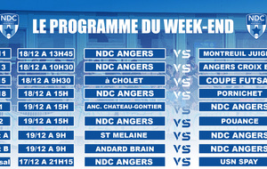 Programme du week-end : les seniors en coupe, les jeunes en championnat