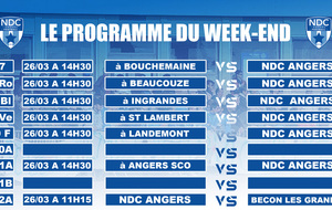 Samedi léger et dimanche de coupe à Bertin ce week-end !