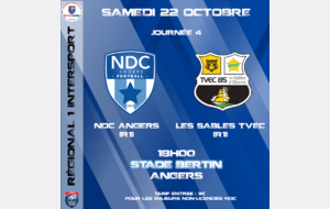 R1- J4 - NDC vs LES SABLES TVEC 85