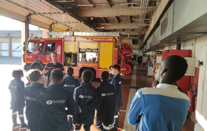 L'Académie en visite chez les pompiers !