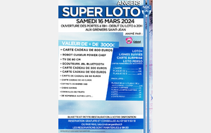 Le loto c'est la semaine prochaine !