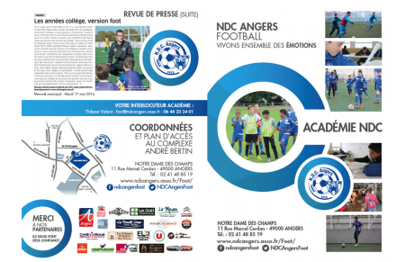 Découvrez l'Academie Angers NDC