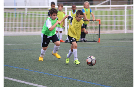 A l'école de football, c'était la rentrée !