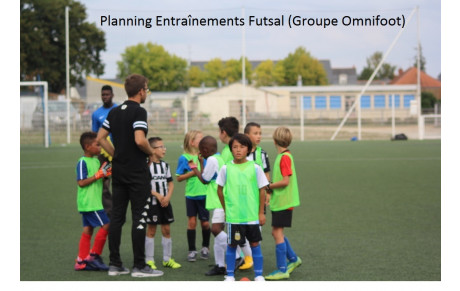 Planning Futsal équipes &quot;omnifoot&quot;