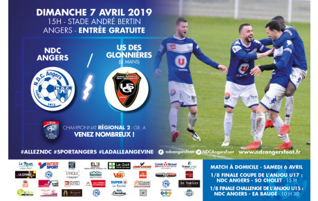5-6-7 avril : deux affiches &quot;coupe&quot; chez les jeunes !