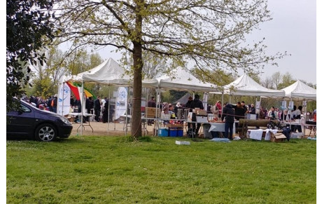 NDC présent au vide-greniers de l'ACE-SB