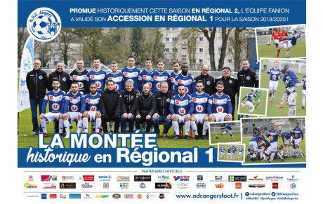 Une montée historique en Régional 1 !