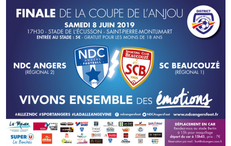 Finale (J-1) : tous avec l'équipe fanion de NDC ! 