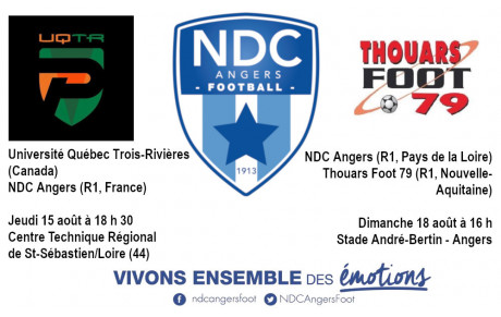 Amicaux R1 : deux rendez-vous cette semaine