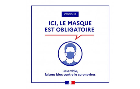 Complexe André-Bertin : masque obligatoire, vestiaires fermés