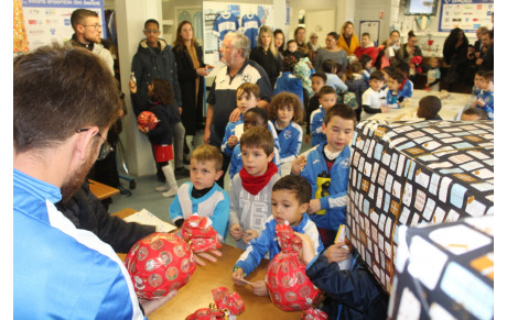Le Noël de l'école de foot aura lieu ! 