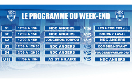 Reprise des compétitions pour nos adultes et U18 !