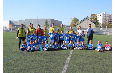 Ecole de foot : des joueurs présents et en progression !