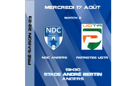 Pré-saison : Les matchs du mercredi 17 août 2022