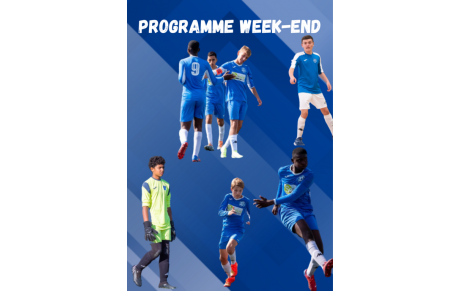 Programme week-end 18/03/2023 et 19/03/2023