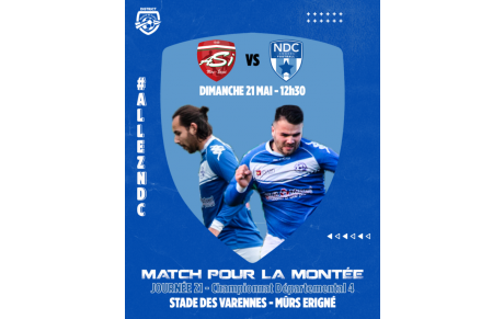 Un match pour assurer la montée !