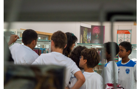 Académie - Visite de la bibliothèque Nelson Mandela ! 